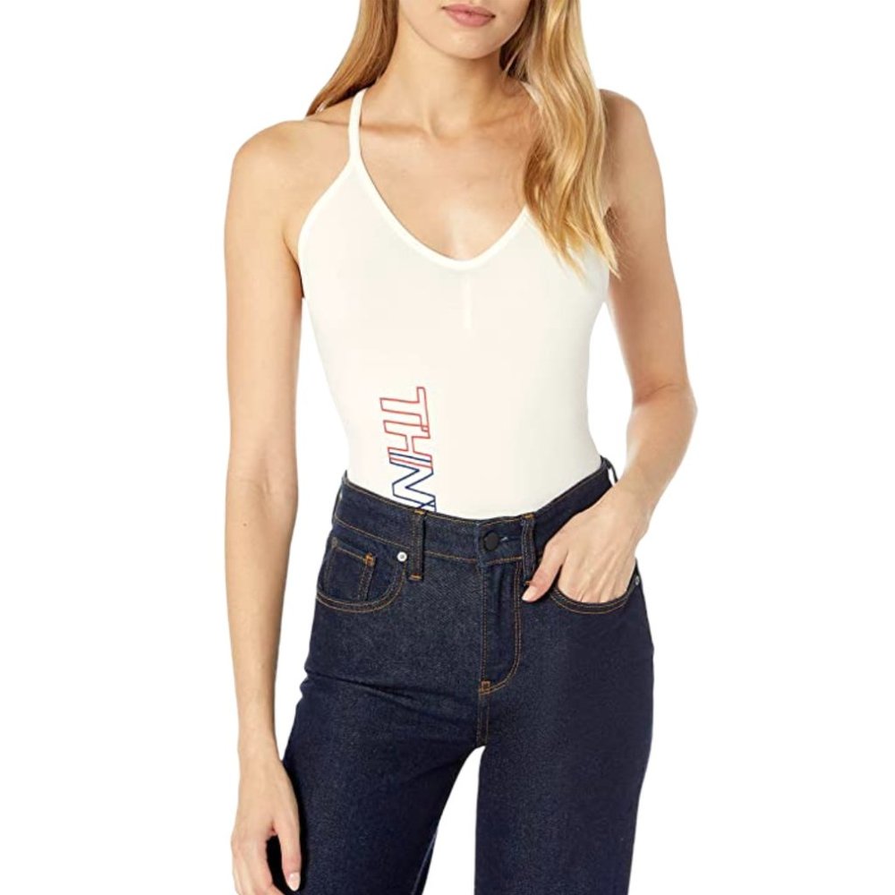 🖤NWT Tommy Hilfiger Seamless Strappy Back Bodysuit